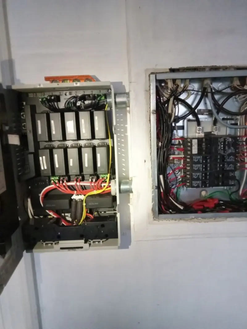 Electrical panel upgrade completed for Indoor Lighting Installation in Rome